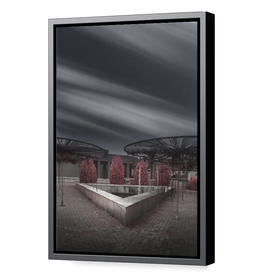 Thumbnail for Canvas - Black Floating Frame