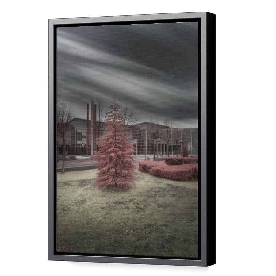 Thumbnail for Canvas - Black Floating Frame