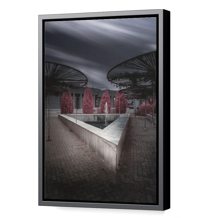 Thumbnail for Canvas - Black Floating Frame