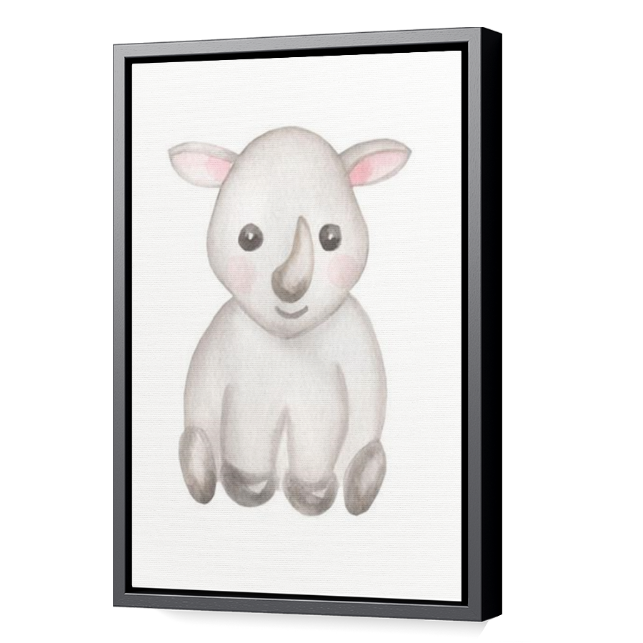 Thumbnail for Canvas - Black Floating Frame