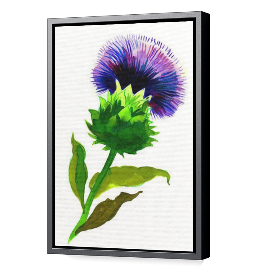 Thumbnail for Canvas - Black Floating Frame