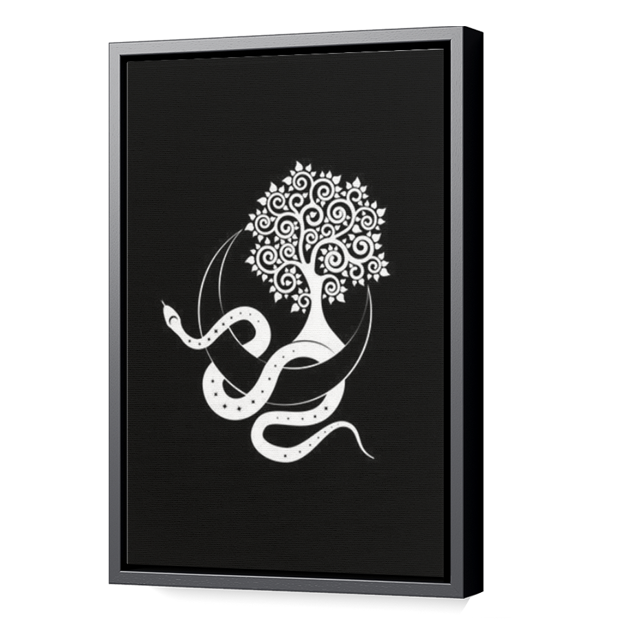 Thumbnail for Canvas - Black Floating Frame