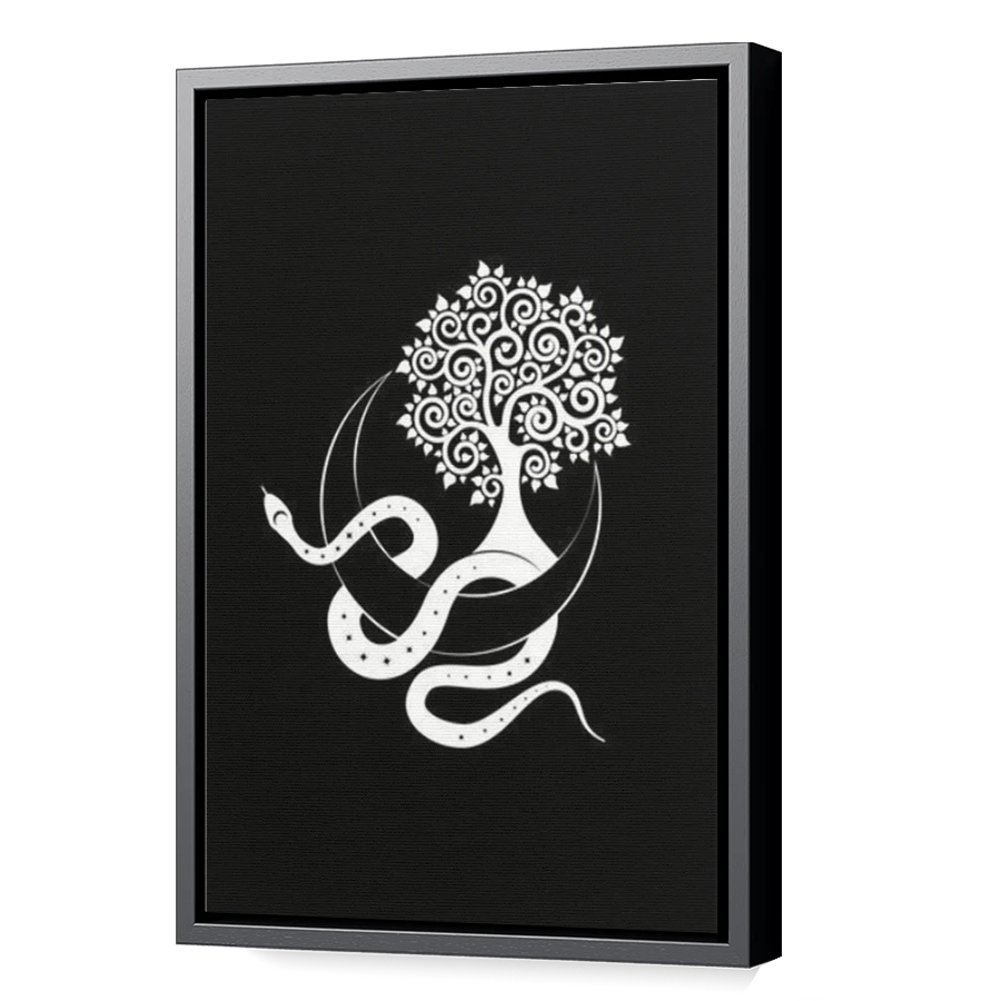 Thumbnail for Canvas - Black Floating Frame