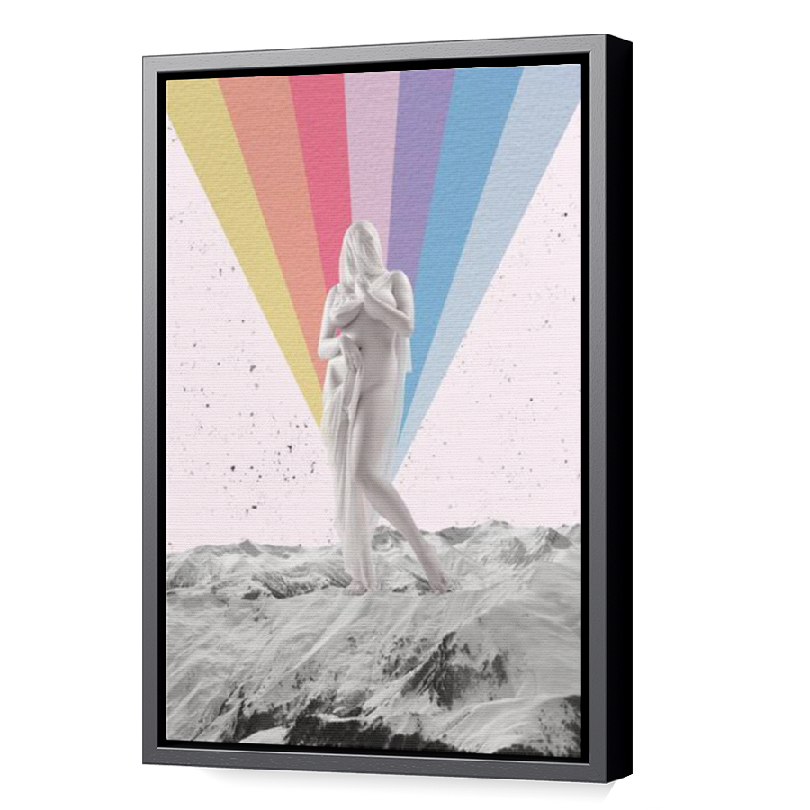 Thumbnail for Canvas - Black Floating Frame
