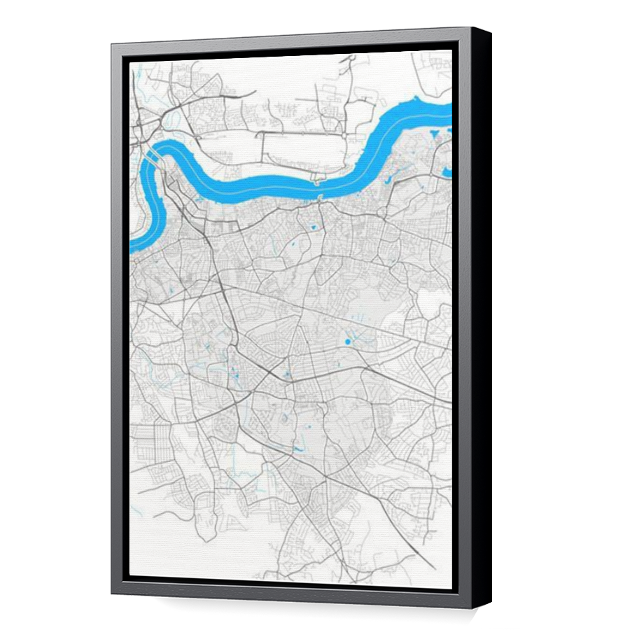 Thumbnail for Canvas - Black Floating Frame