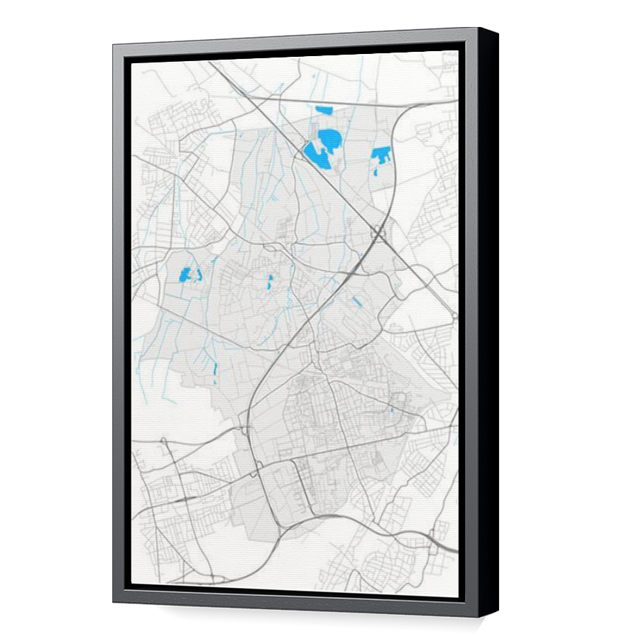 Thumbnail for Canvas - Black Floating Frame