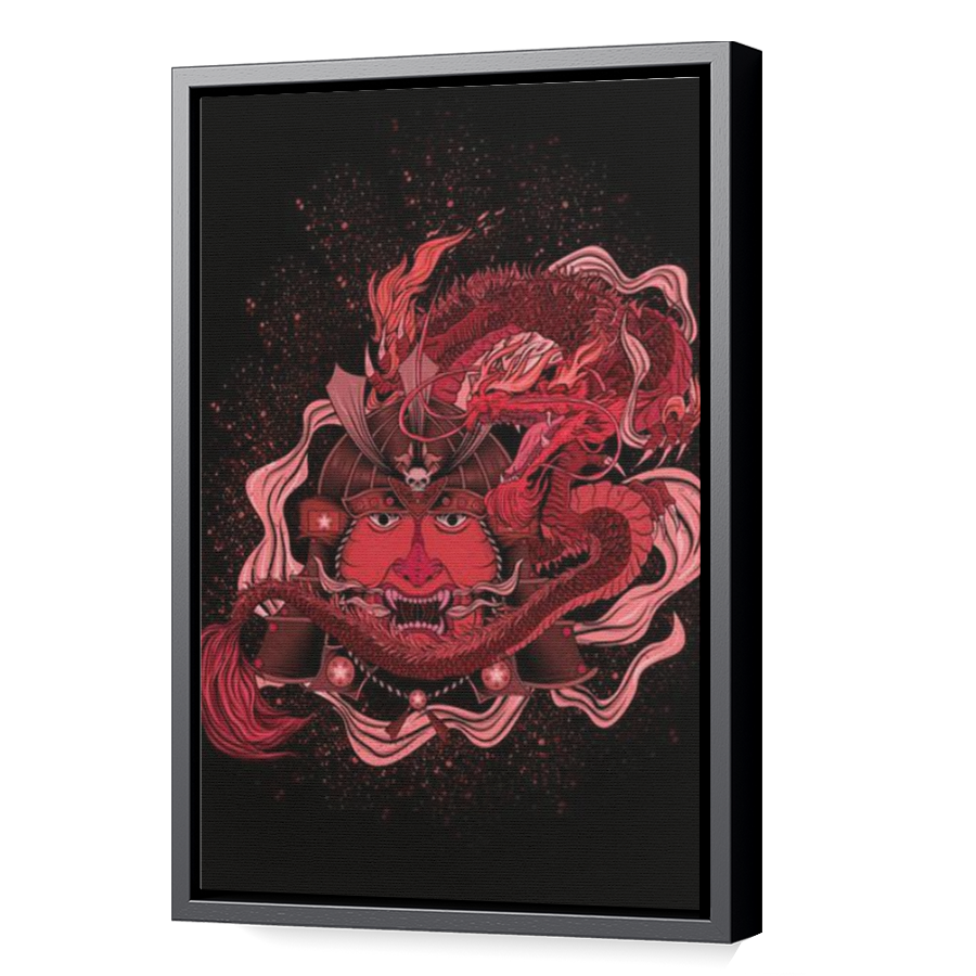 Thumbnail for Canvas - Black Floating Frame