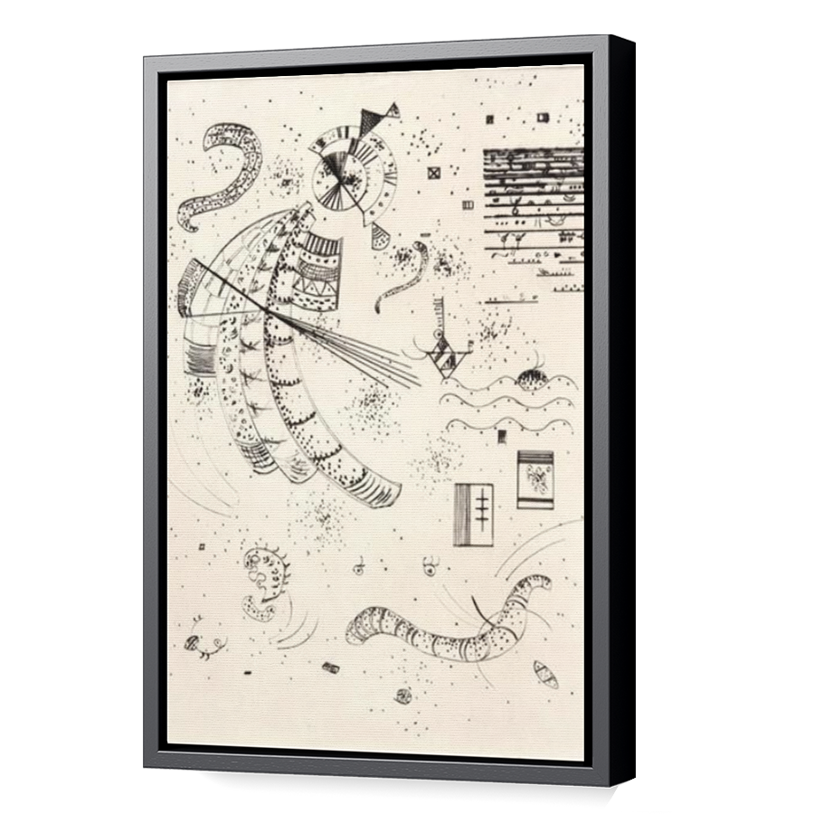 Thumbnail for Canvas - Black Floating Frame