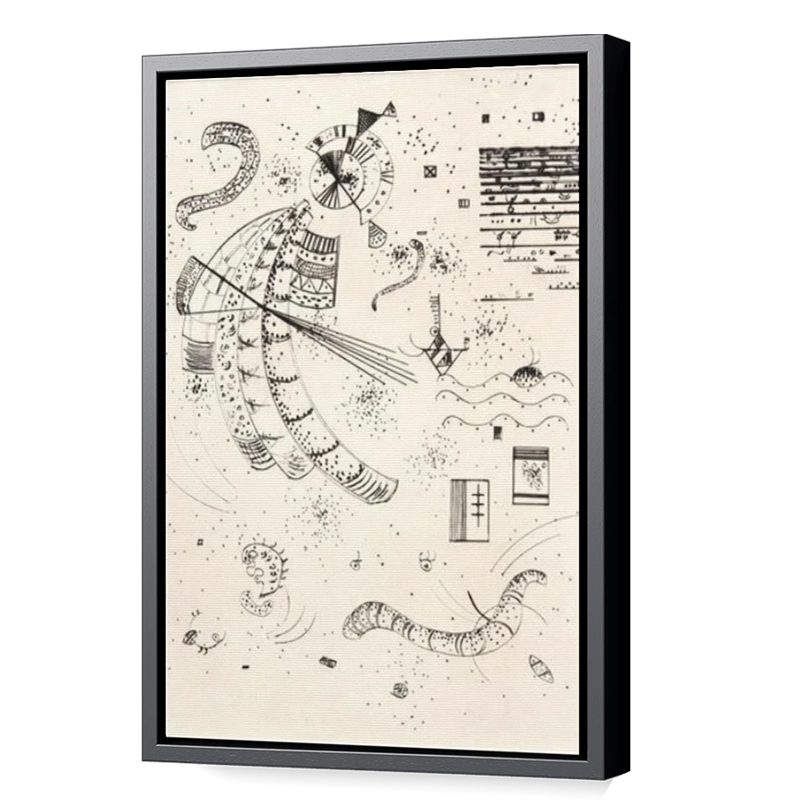 Thumbnail for Canvas - Black Floating Frame