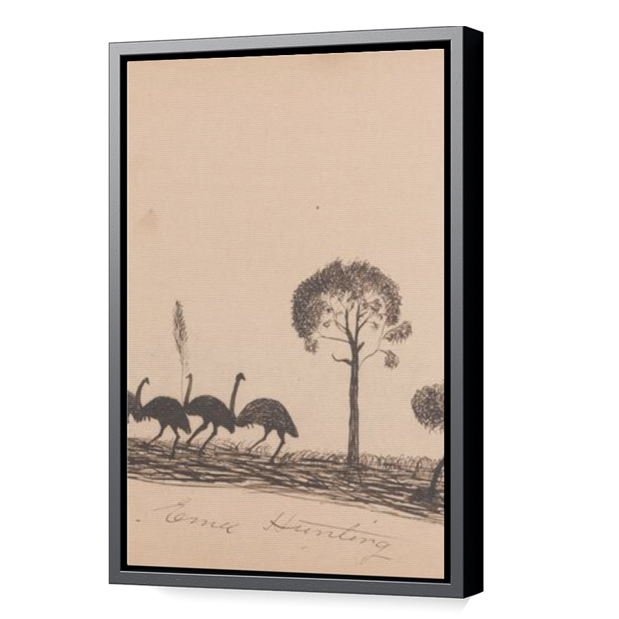 Thumbnail for Canvas - Black Floating Frame