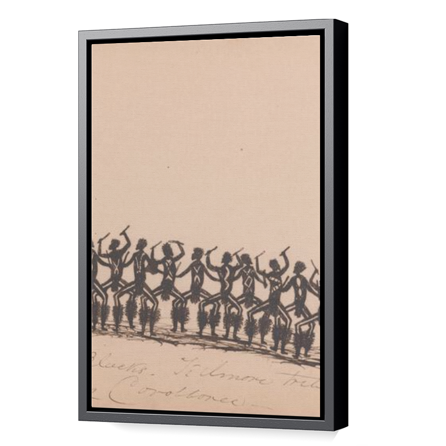 Thumbnail for Canvas - Black Floating Frame