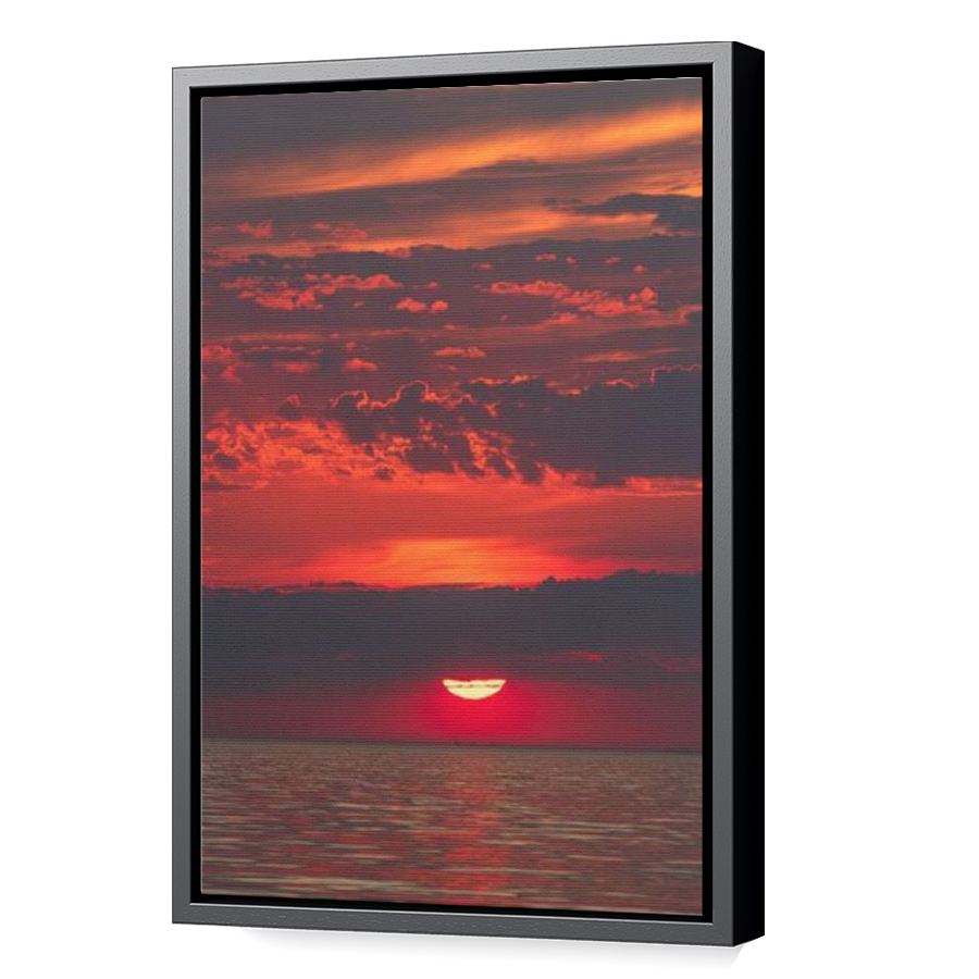 Thumbnail for Canvas - Black Floating Frame