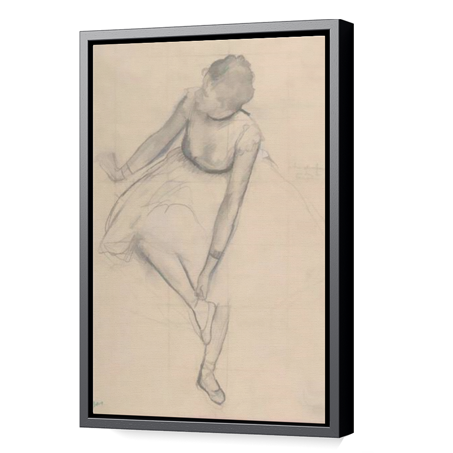 Thumbnail for Canvas - Black Floating Frame