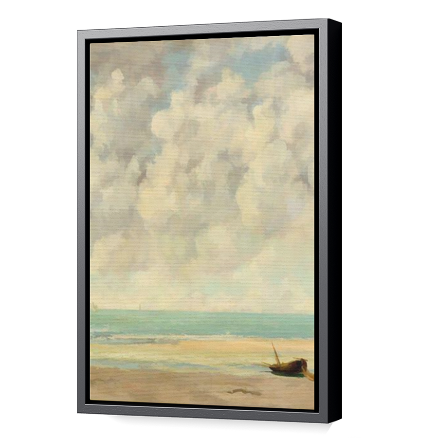Thumbnail for Canvas - Black Floating Frame