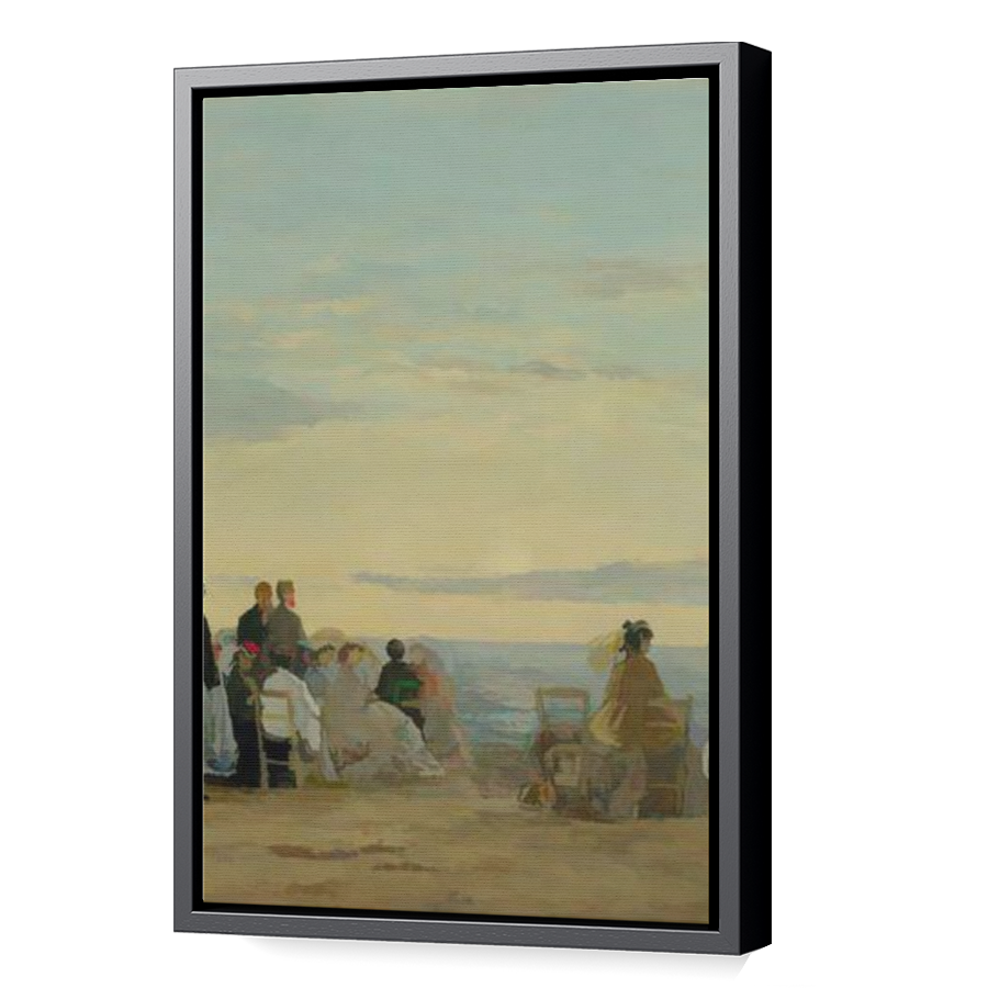 Thumbnail for Canvas - Black Floating Frame