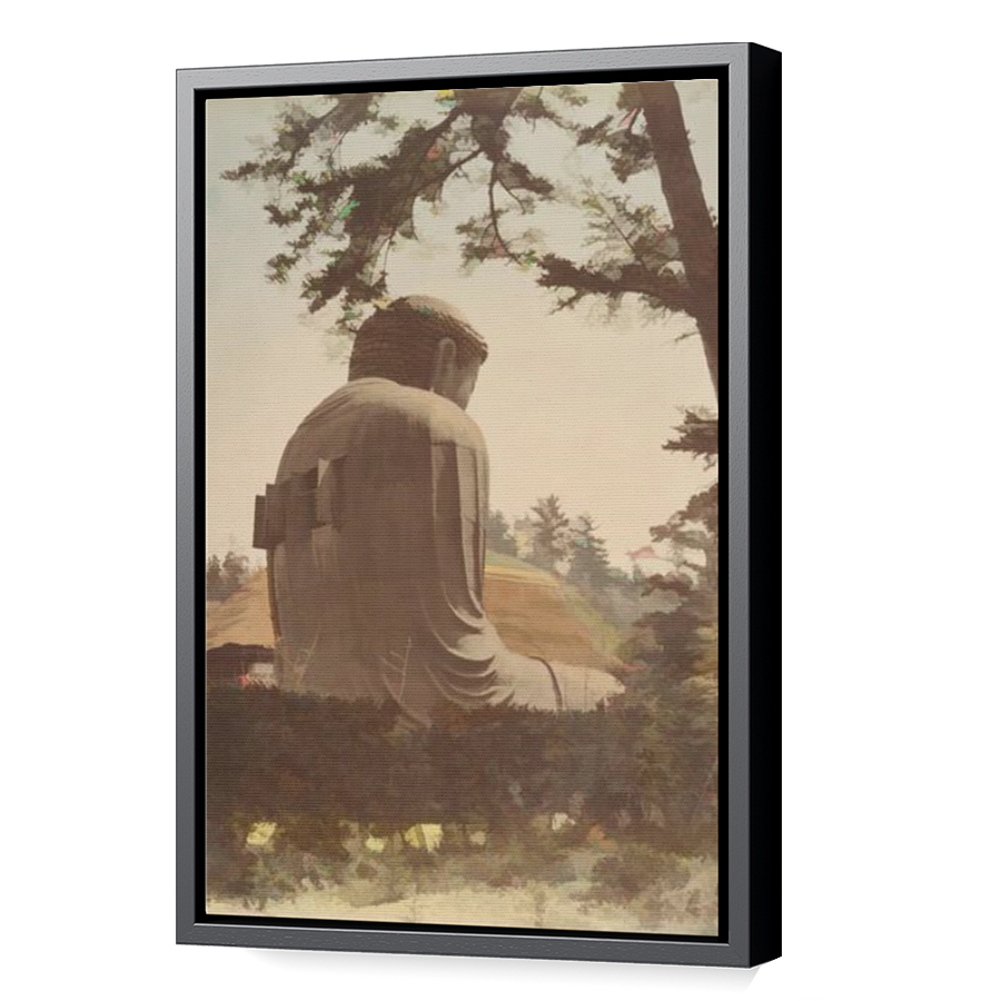 Thumbnail for Canvas - Black Floating Frame