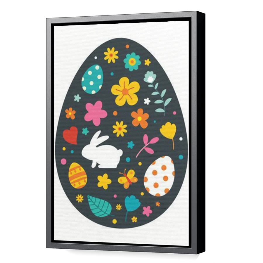 Thumbnail for Canvas - Black Floating Frame