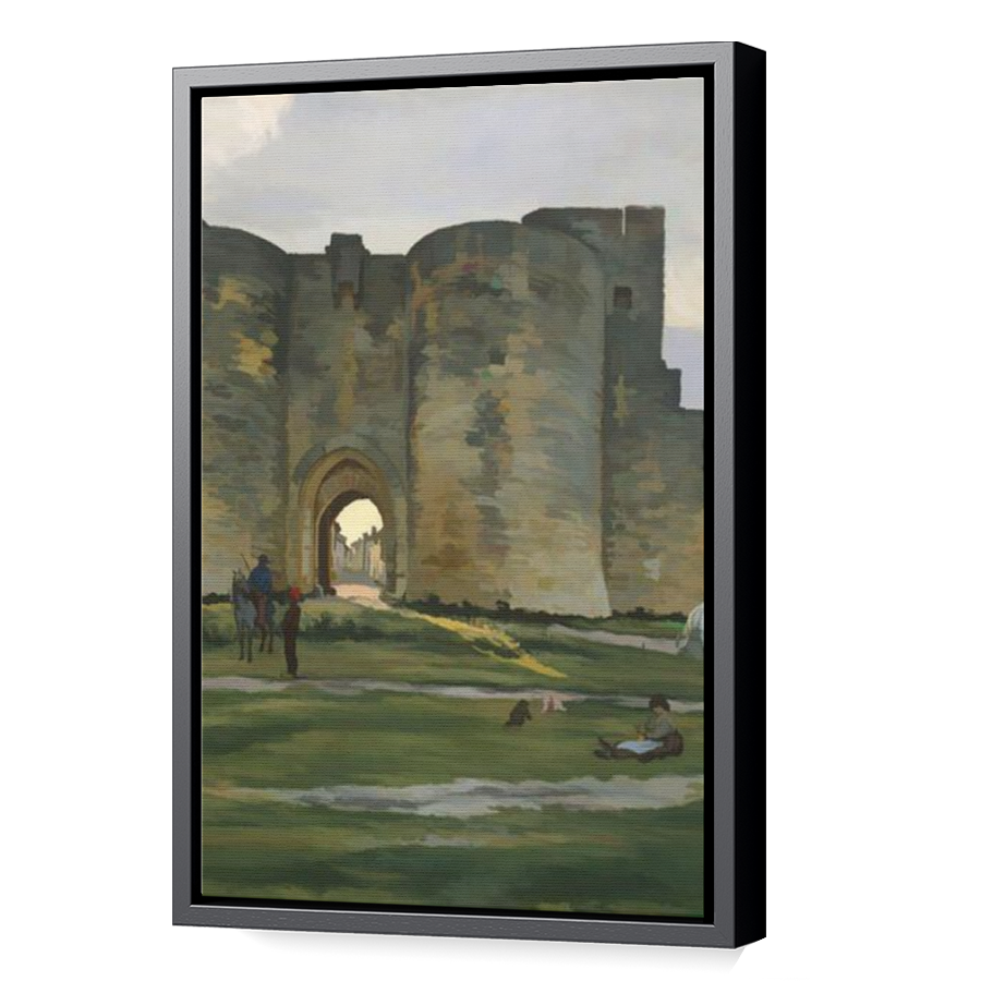 Thumbnail for Canvas - Black Floating Frame