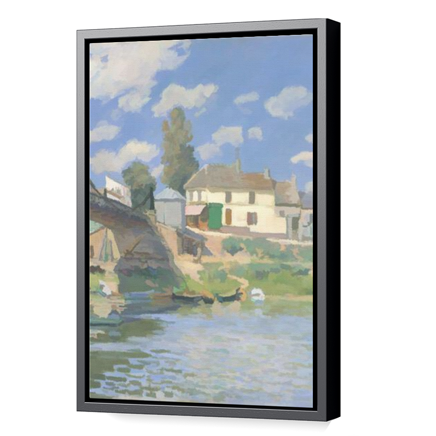Thumbnail for Canvas - Black Floating Frame