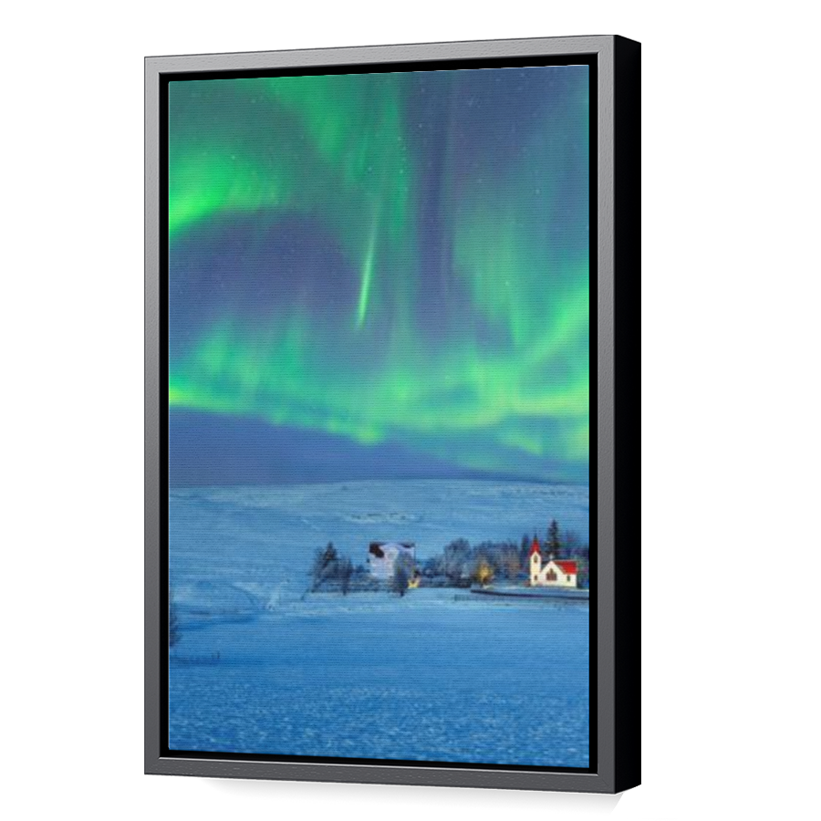 Thumbnail for Canvas - Black Floating Frame