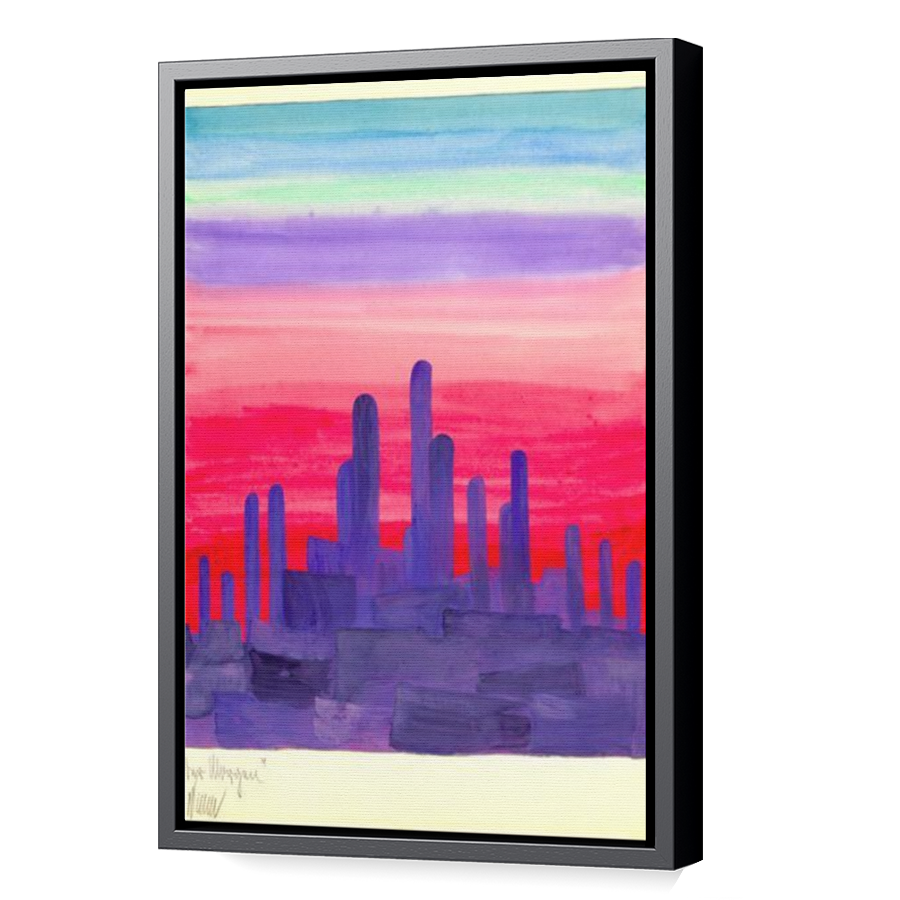 Thumbnail for Canvas - Black Floating Frame