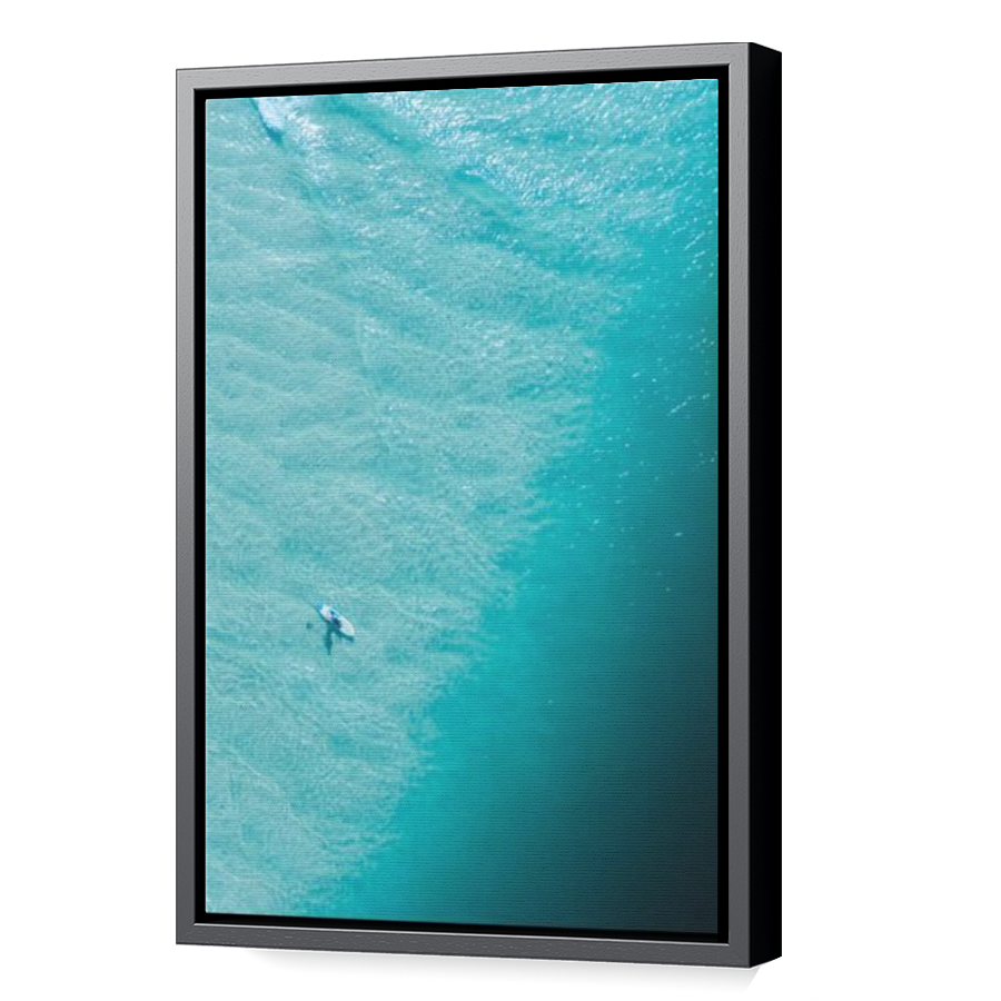 Thumbnail for Canvas - Black Floating Frame