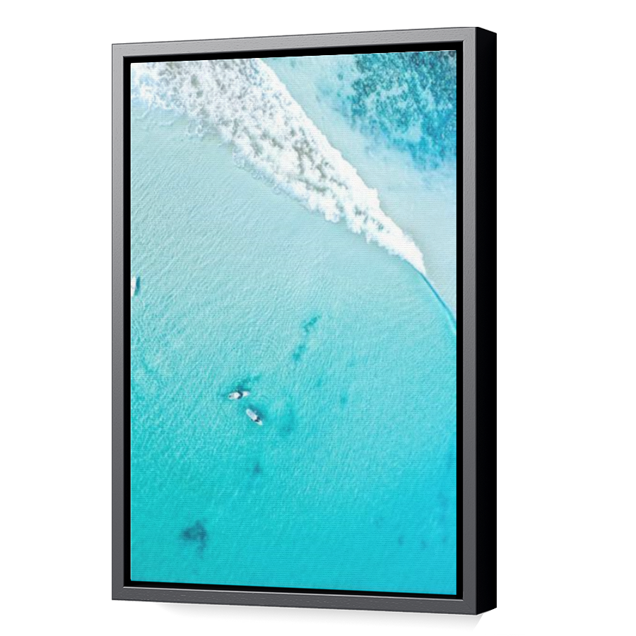 Thumbnail for Canvas - Black Floating Frame