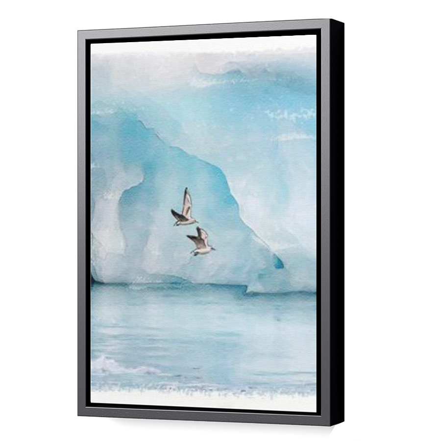 Thumbnail for Canvas - Black Floating Frame