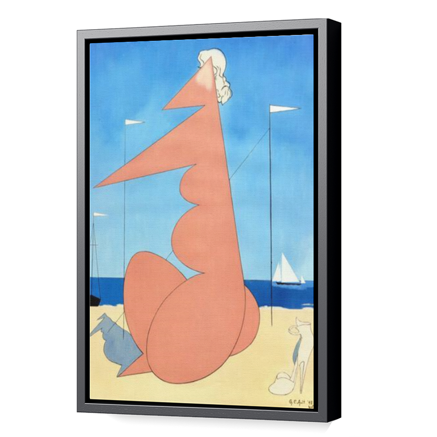 Thumbnail for Canvas - Black Floating Frame