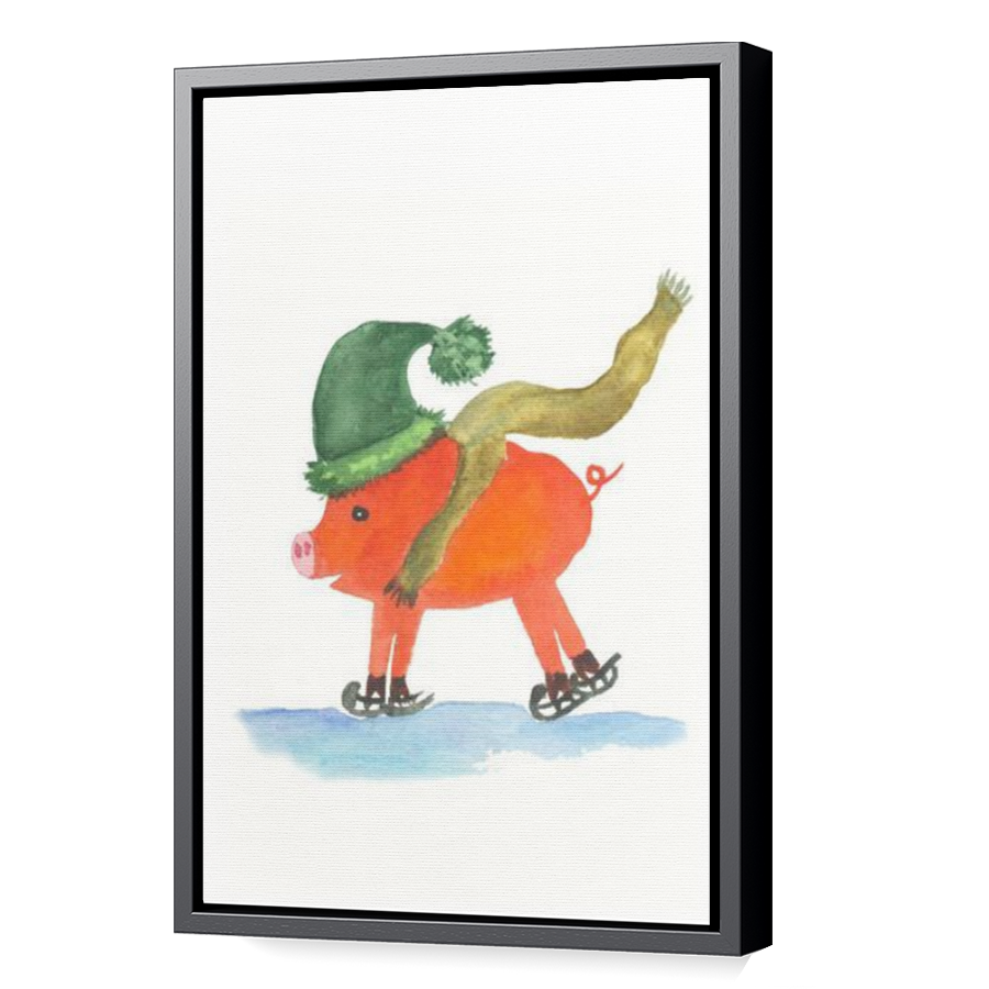 Thumbnail for Canvas - Black Floating Frame