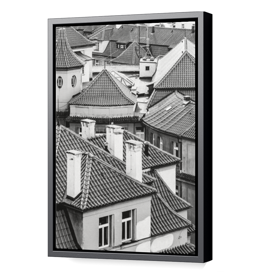 Thumbnail for Canvas - Black Floating Frame