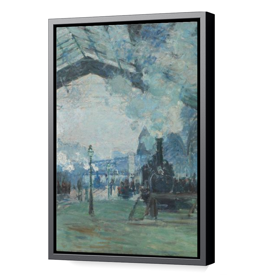 Thumbnail for Canvas - Black Floating Frame