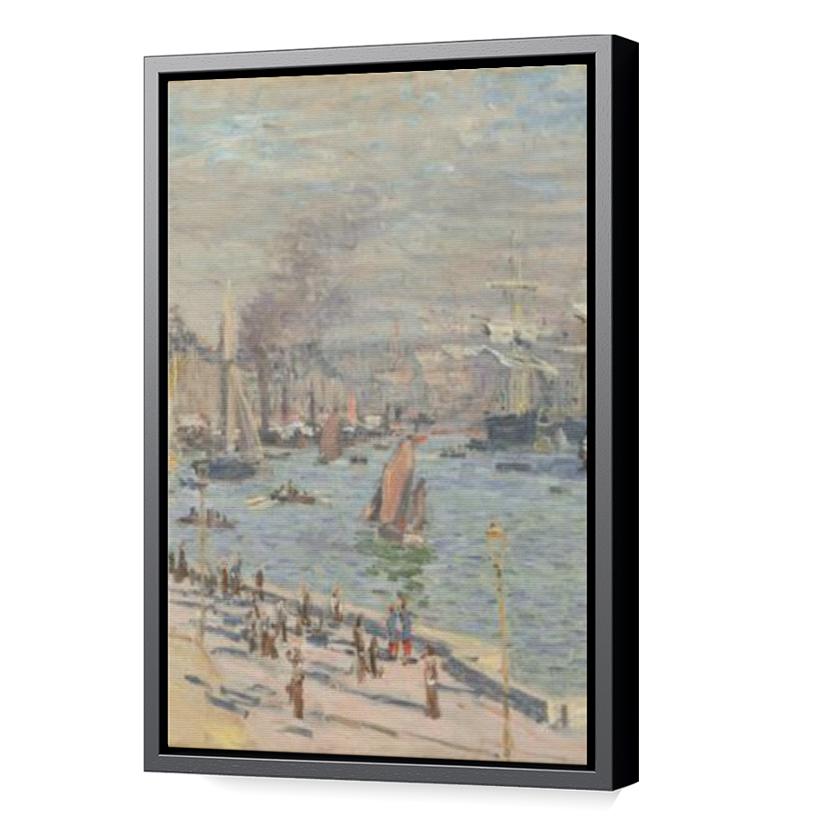 Thumbnail for Canvas - Black Floating Frame