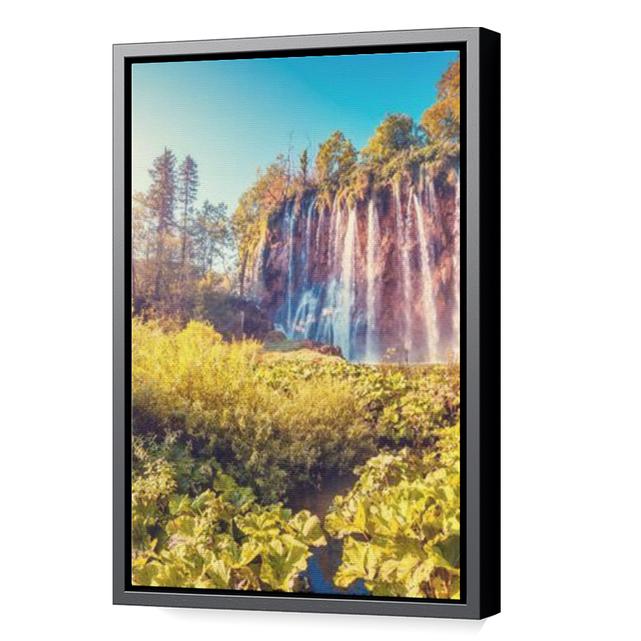 Thumbnail for Canvas - Black Floating Frame