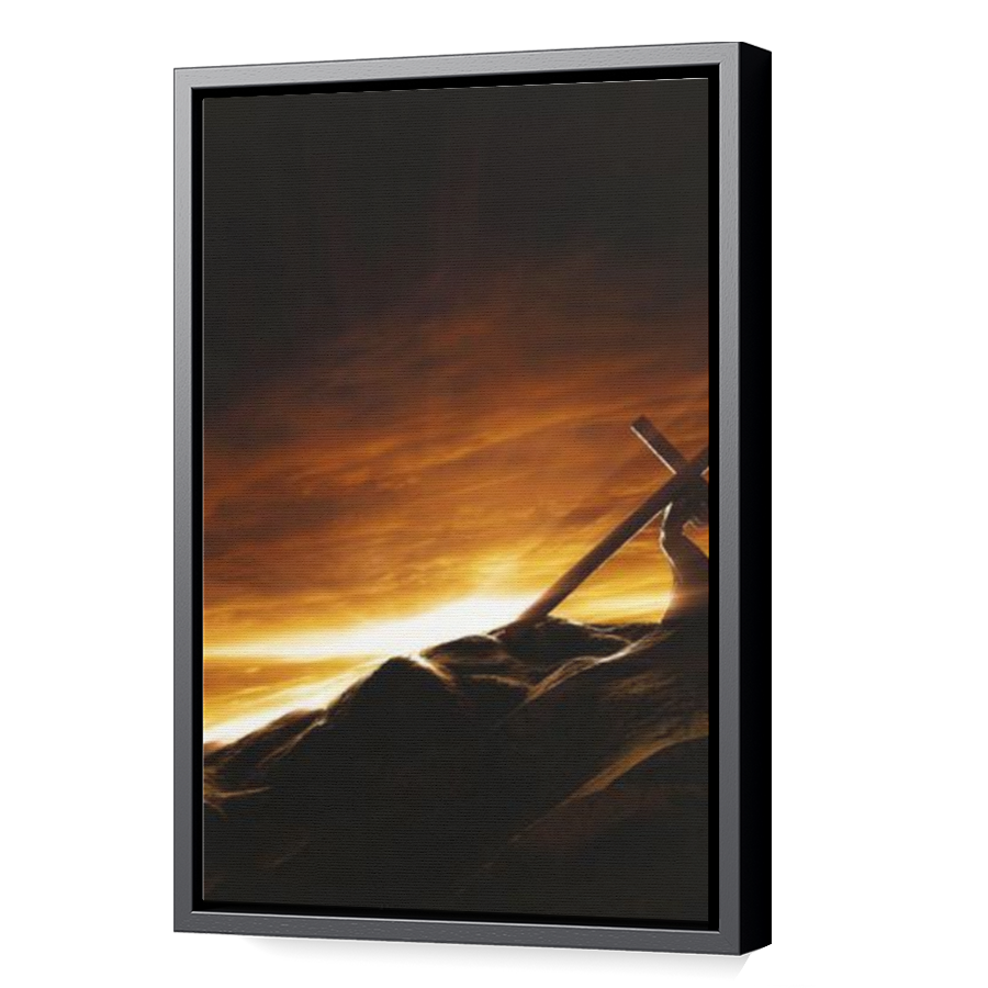 Thumbnail for Canvas - Black Floating Frame