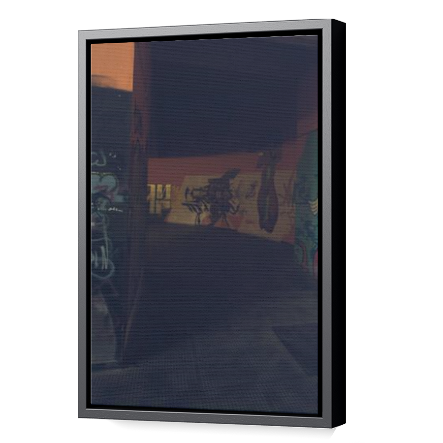Thumbnail for Canvas - Black Floating Frame