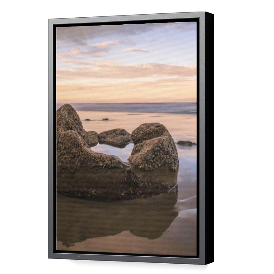 Thumbnail for Canvas - Black Floating Frame