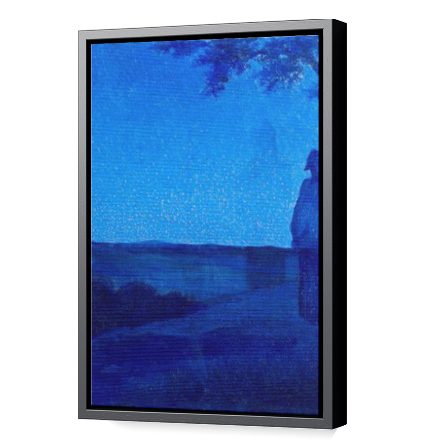 Thumbnail for Canvas - Black Floating Frame