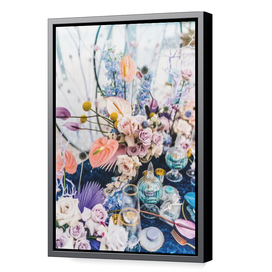 Thumbnail for Canvas - Black Floating Frame