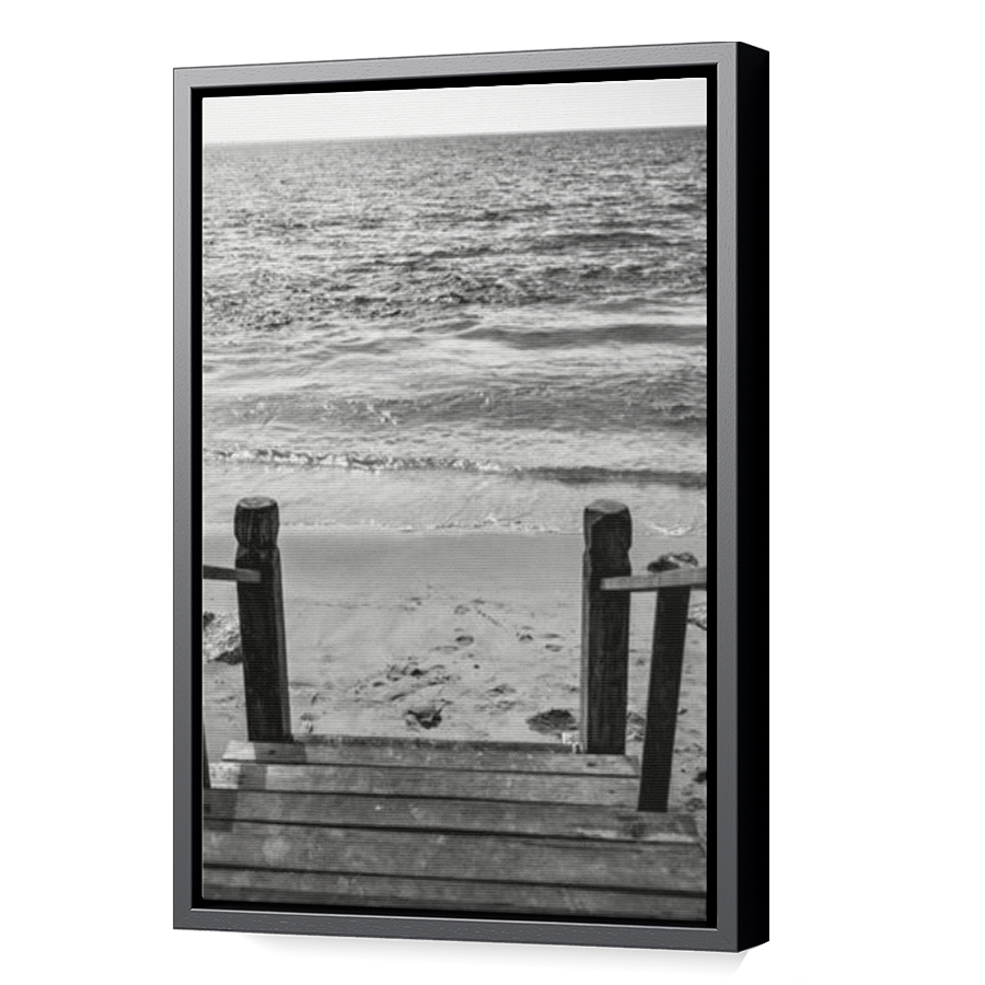 Thumbnail for Canvas - Black Floating Frame