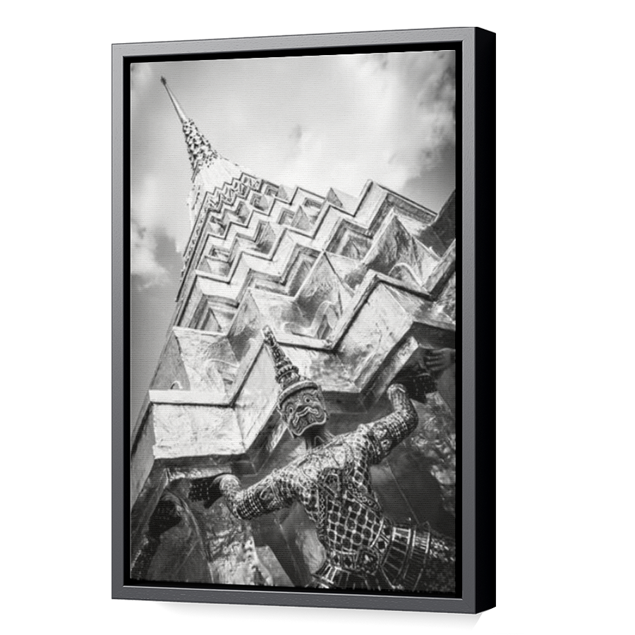 Thumbnail for Canvas - Black Floating Frame