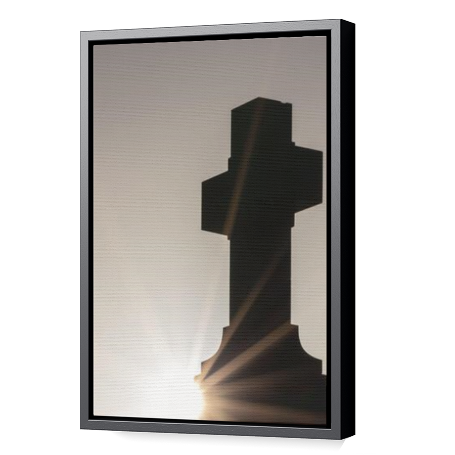 Thumbnail for Canvas - Black Floating Frame