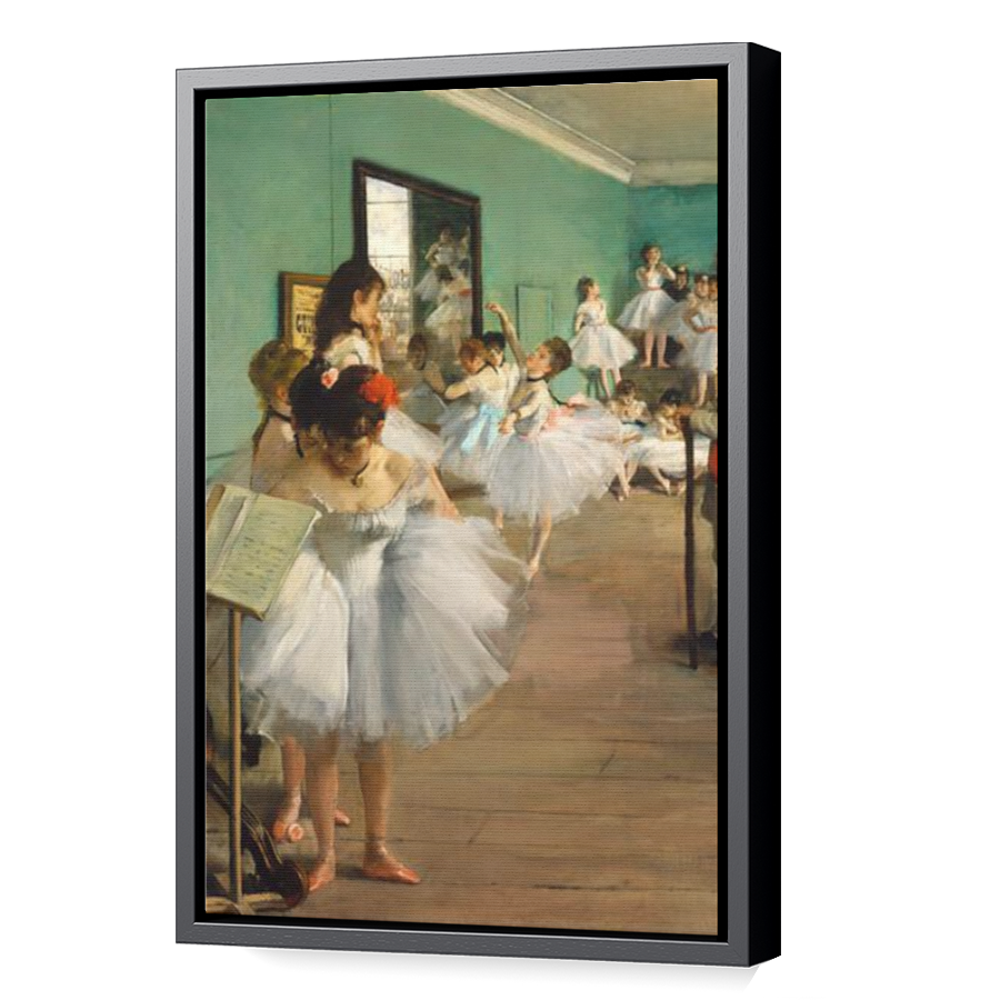 Thumbnail for Canvas - Black Floating Frame