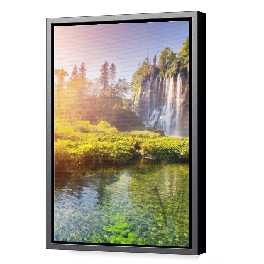 Thumbnail for Canvas - Black Floating Frame