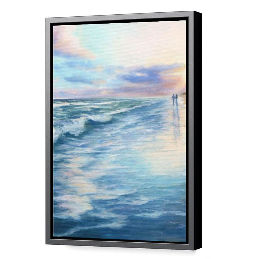 Thumbnail for Canvas - Black Floating Frame