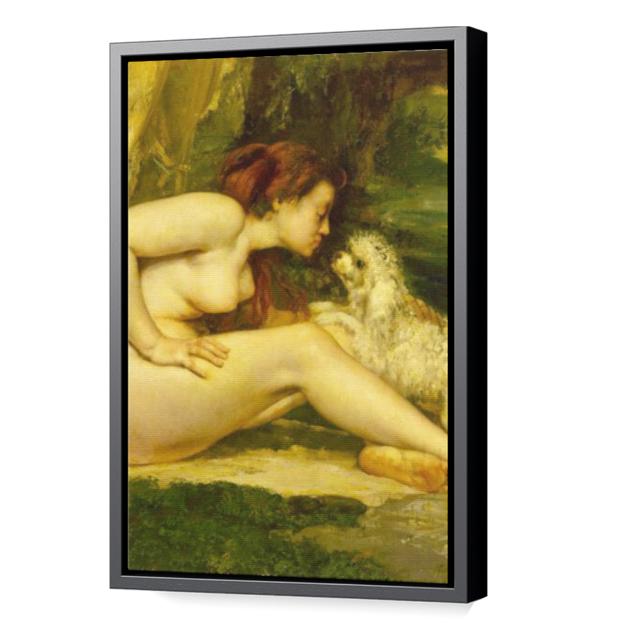 Thumbnail for Canvas - Black Floating Frame