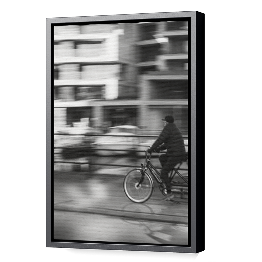Thumbnail for Canvas - Black Floating Frame