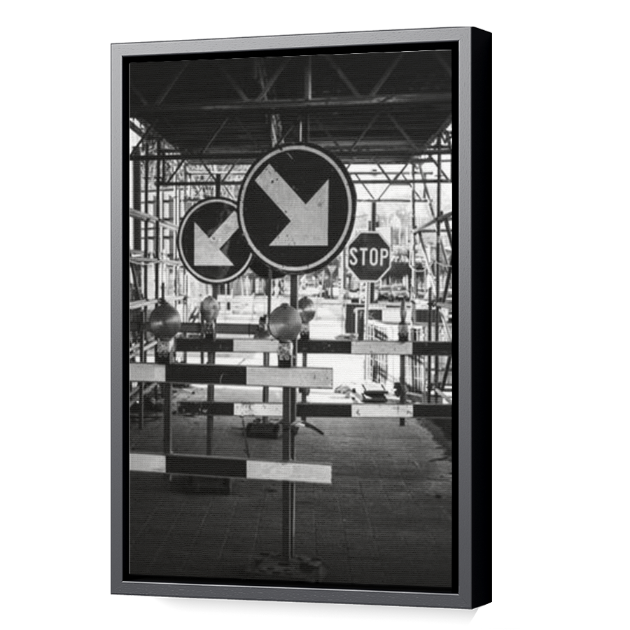 Thumbnail for Canvas - Black Floating Frame