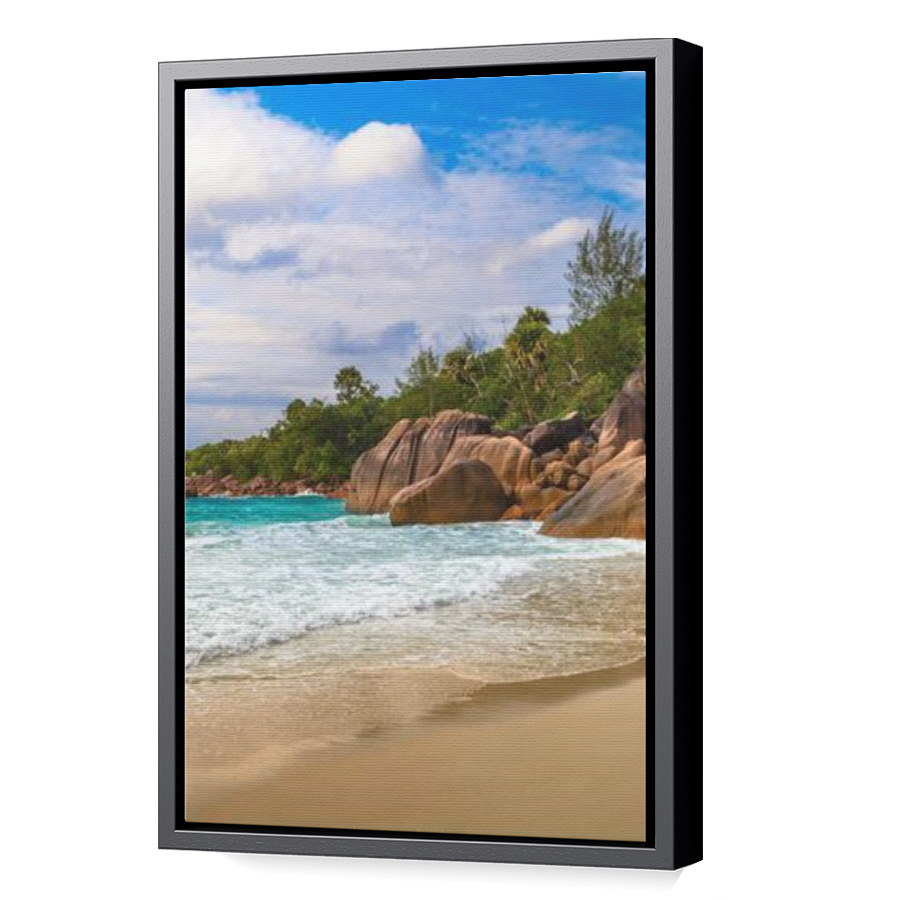 Thumbnail for Canvas - Black Floating Frame