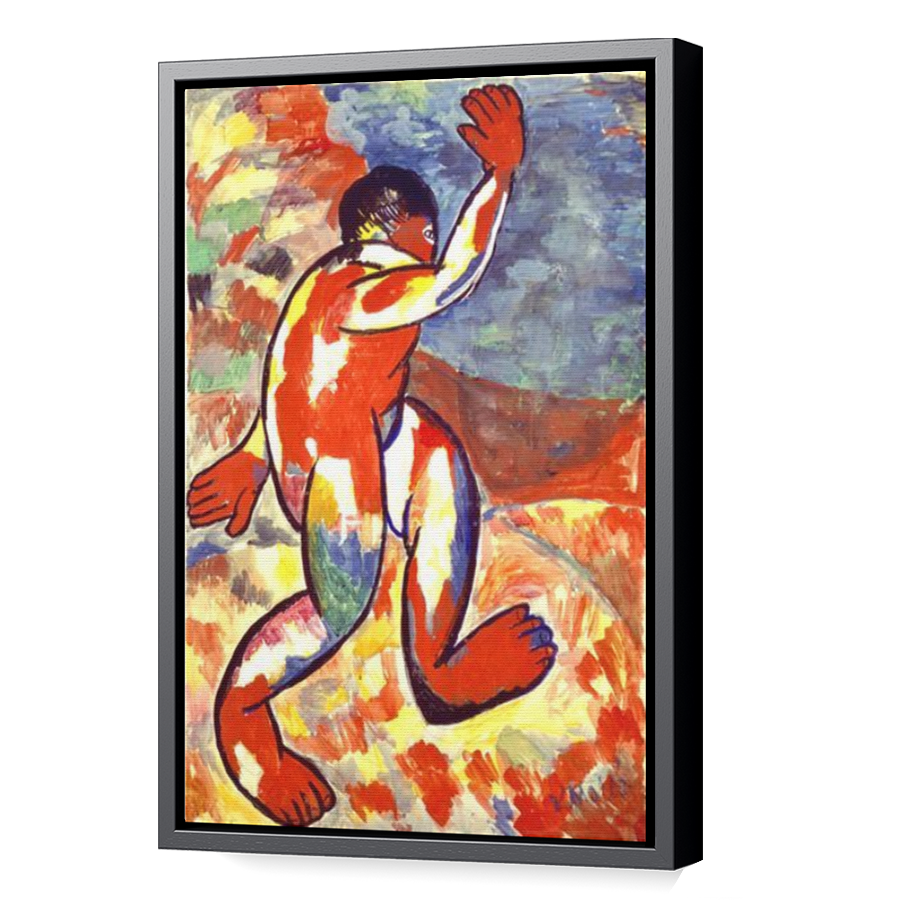 Thumbnail for Canvas - Black Floating Frame